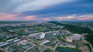 modern industry planning elevation growth